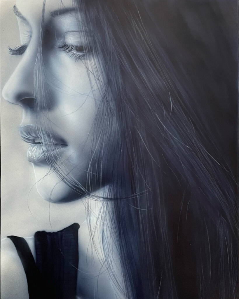 エアブラシアート　フリー素材の人