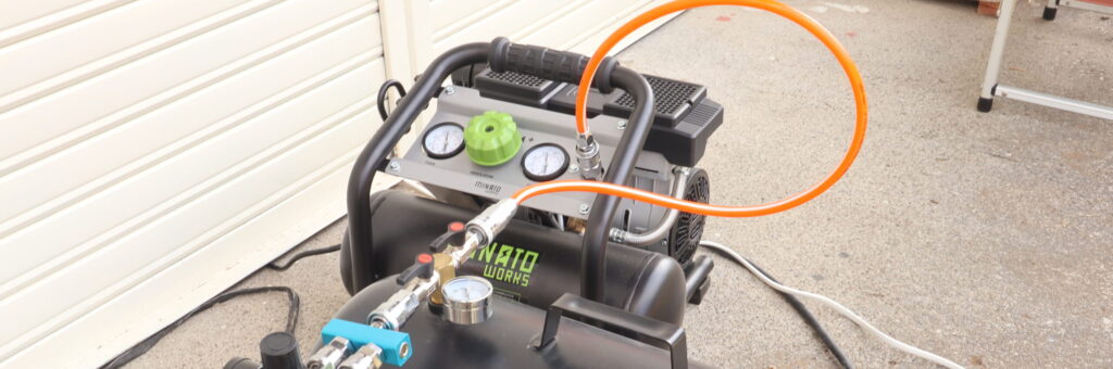 エアコンプレッサー　ミナトワークス